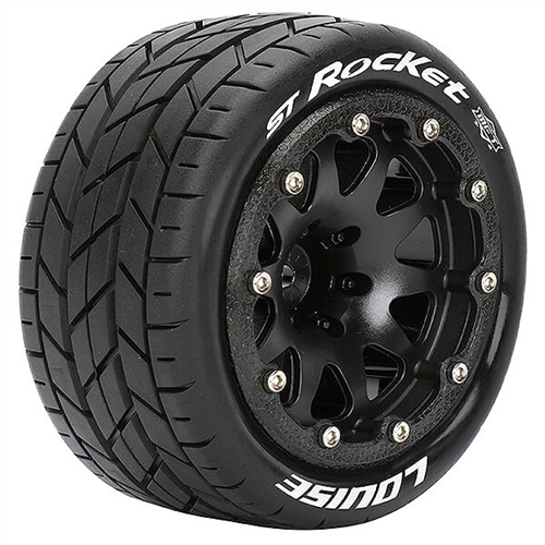 LOUISE RC ST-ROCKET 1/10 SOFT BEAD-LOCK/1/2 OFFSET HEX 12MM